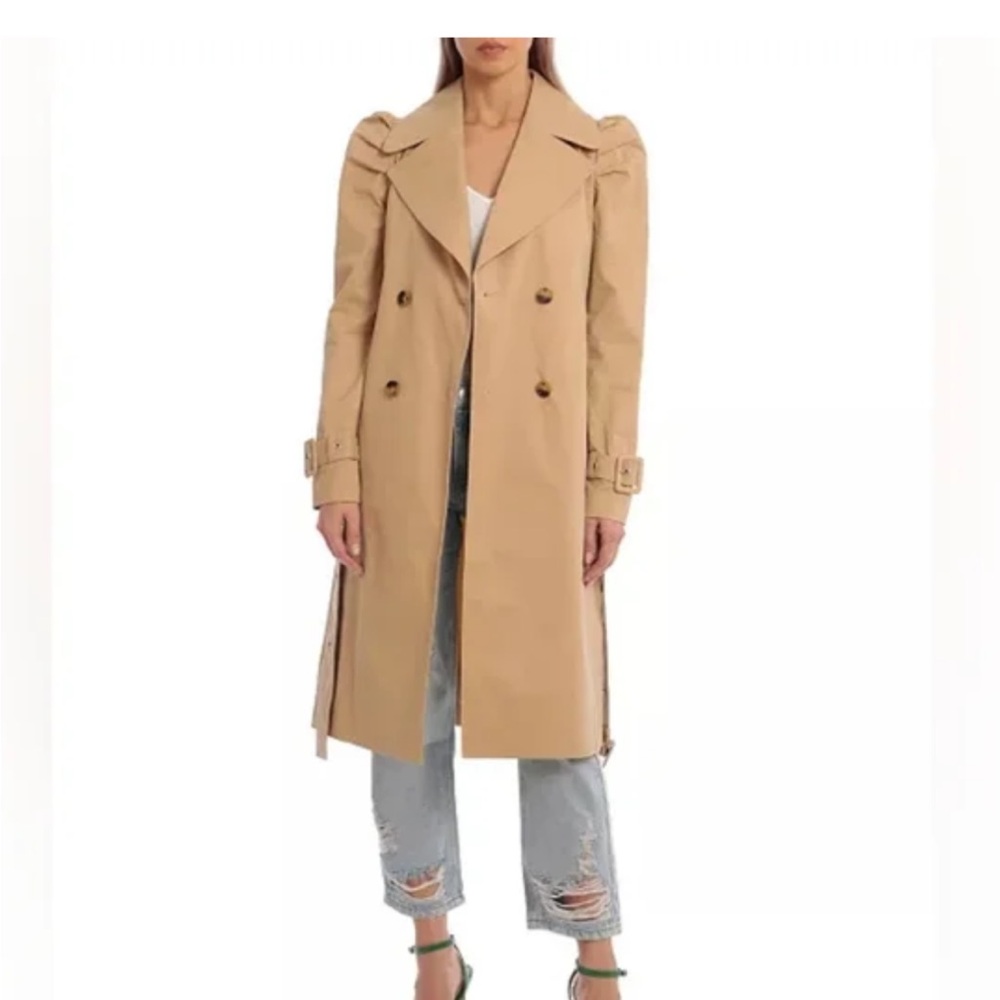 Avec Les Filles Cotton Trench Coat